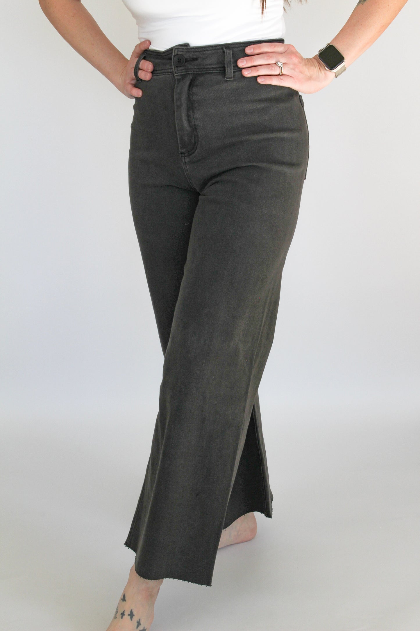 Kemmy Straight Wide Leg Pant