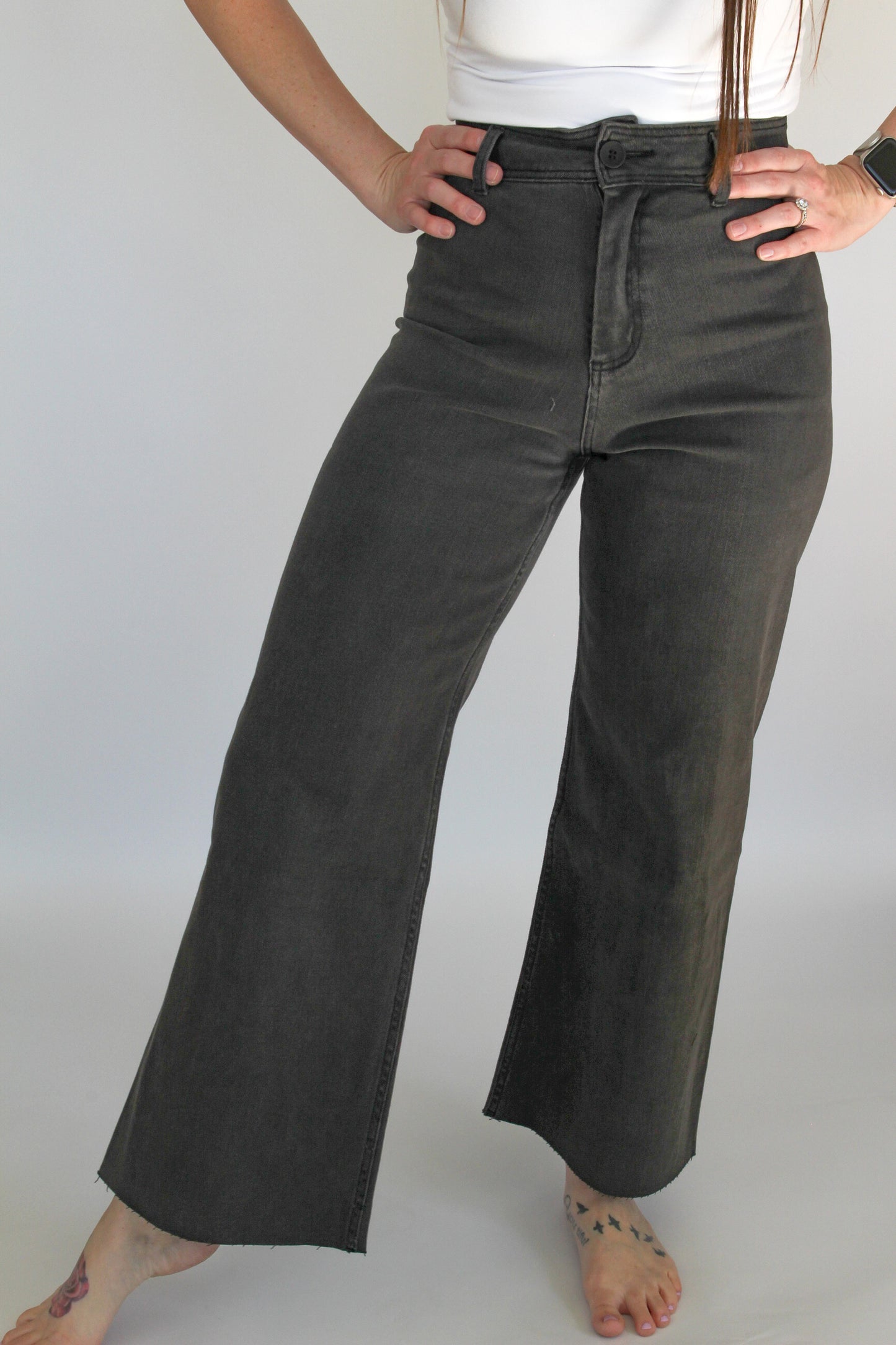 Kemmy Straight Wide Leg Pant