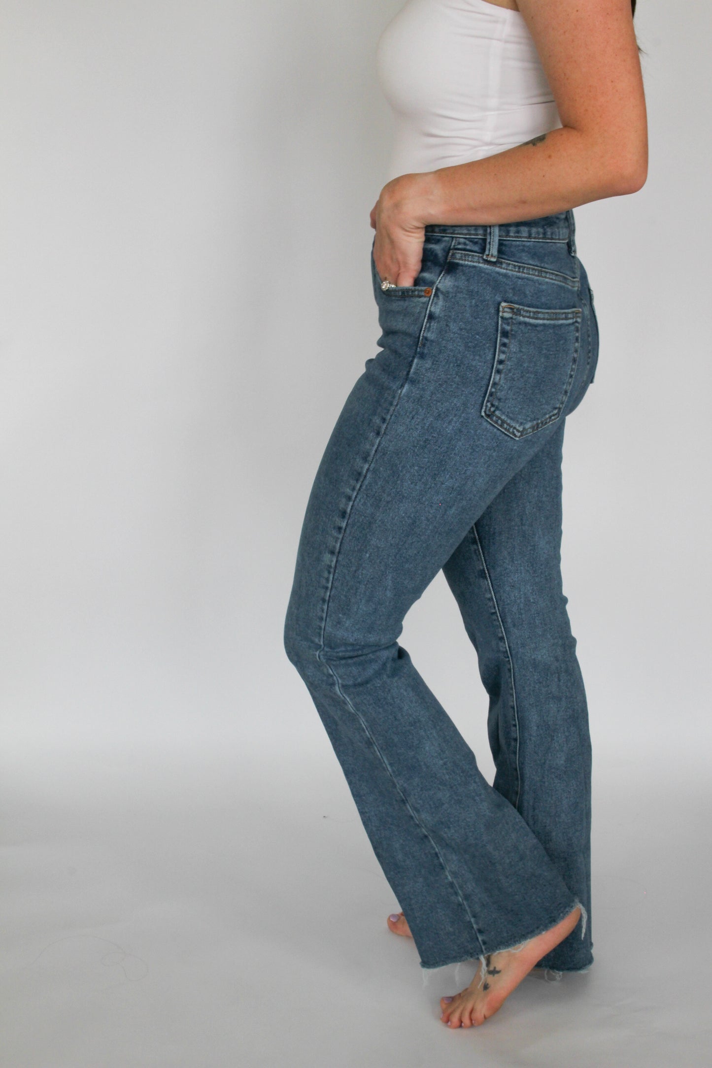 Marysol Vintage Skinny Flare