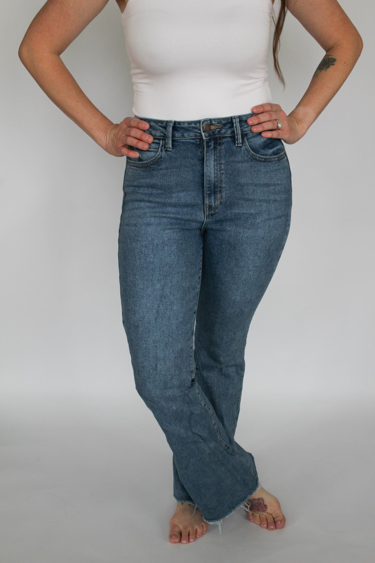 Marysol Vintage Skinny Flare