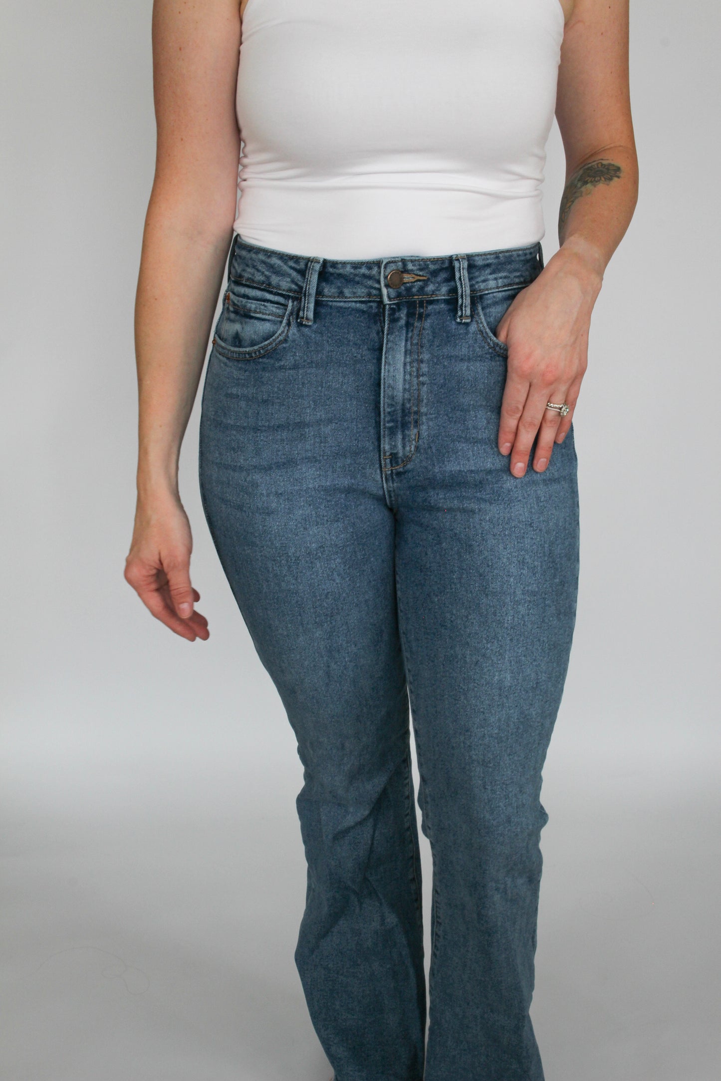 Marysol Vintage Skinny Flare