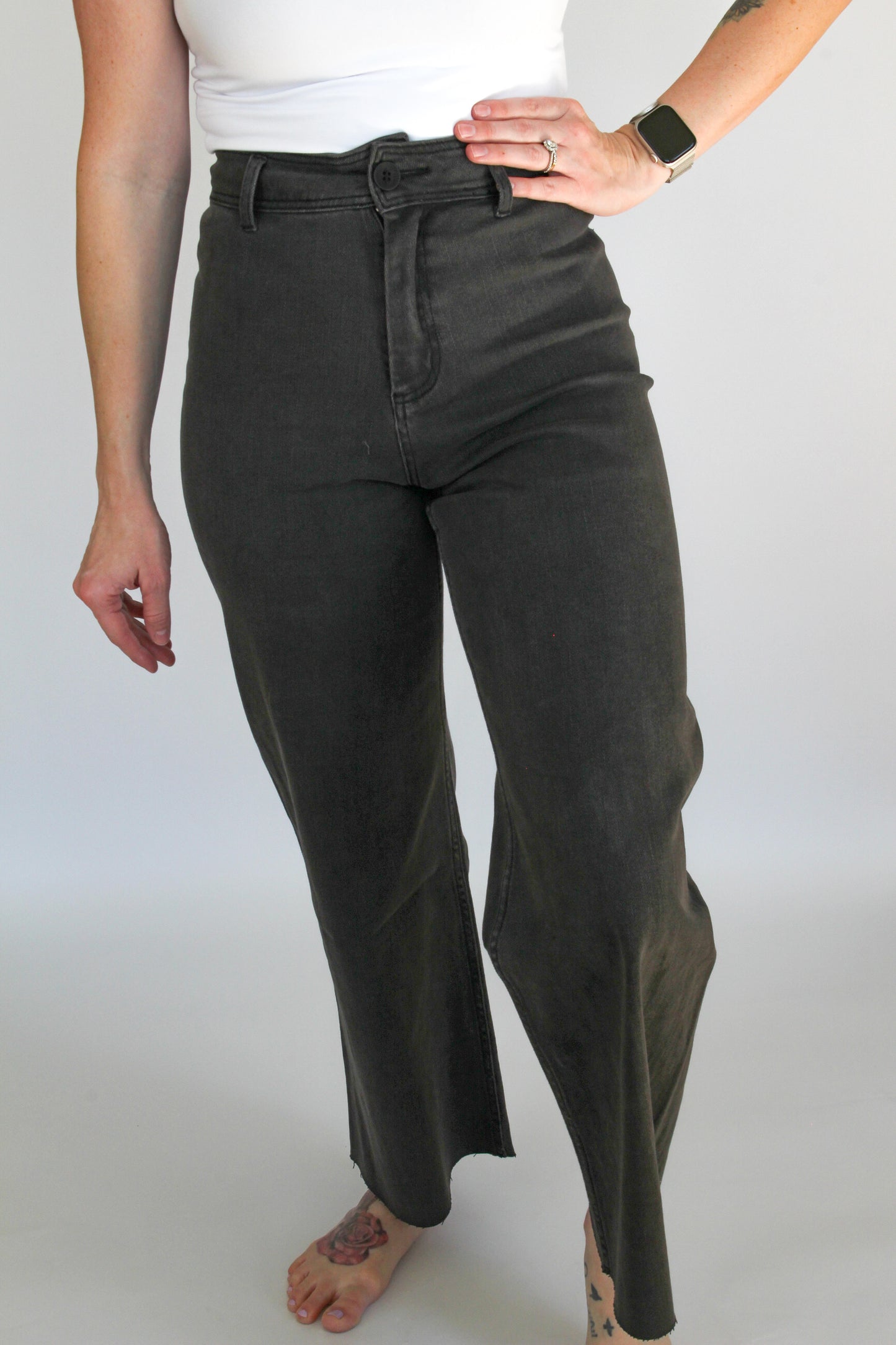 Kemmy Straight Wide Leg Pant