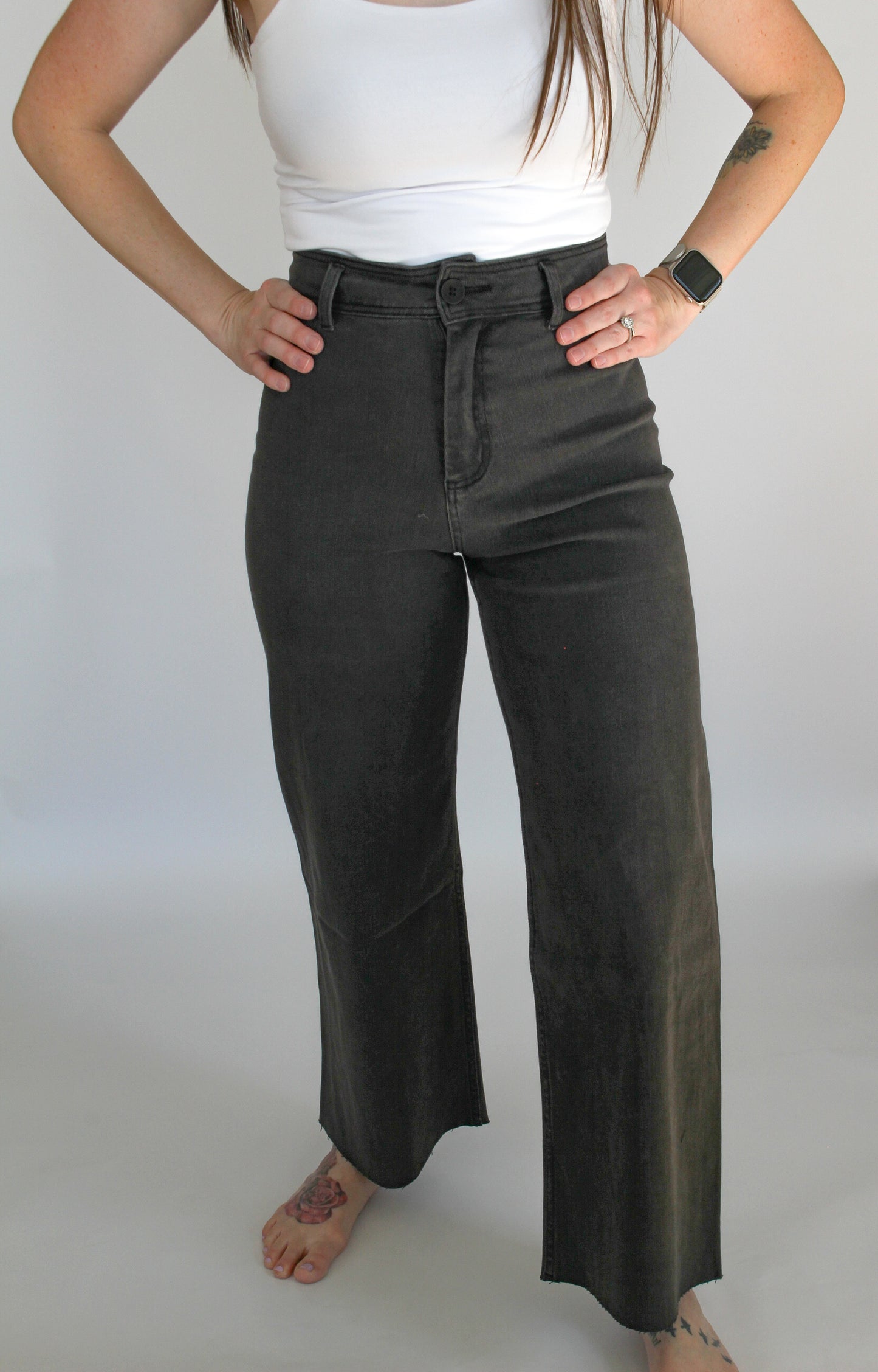 Kemmy Straight Wide Leg Pant