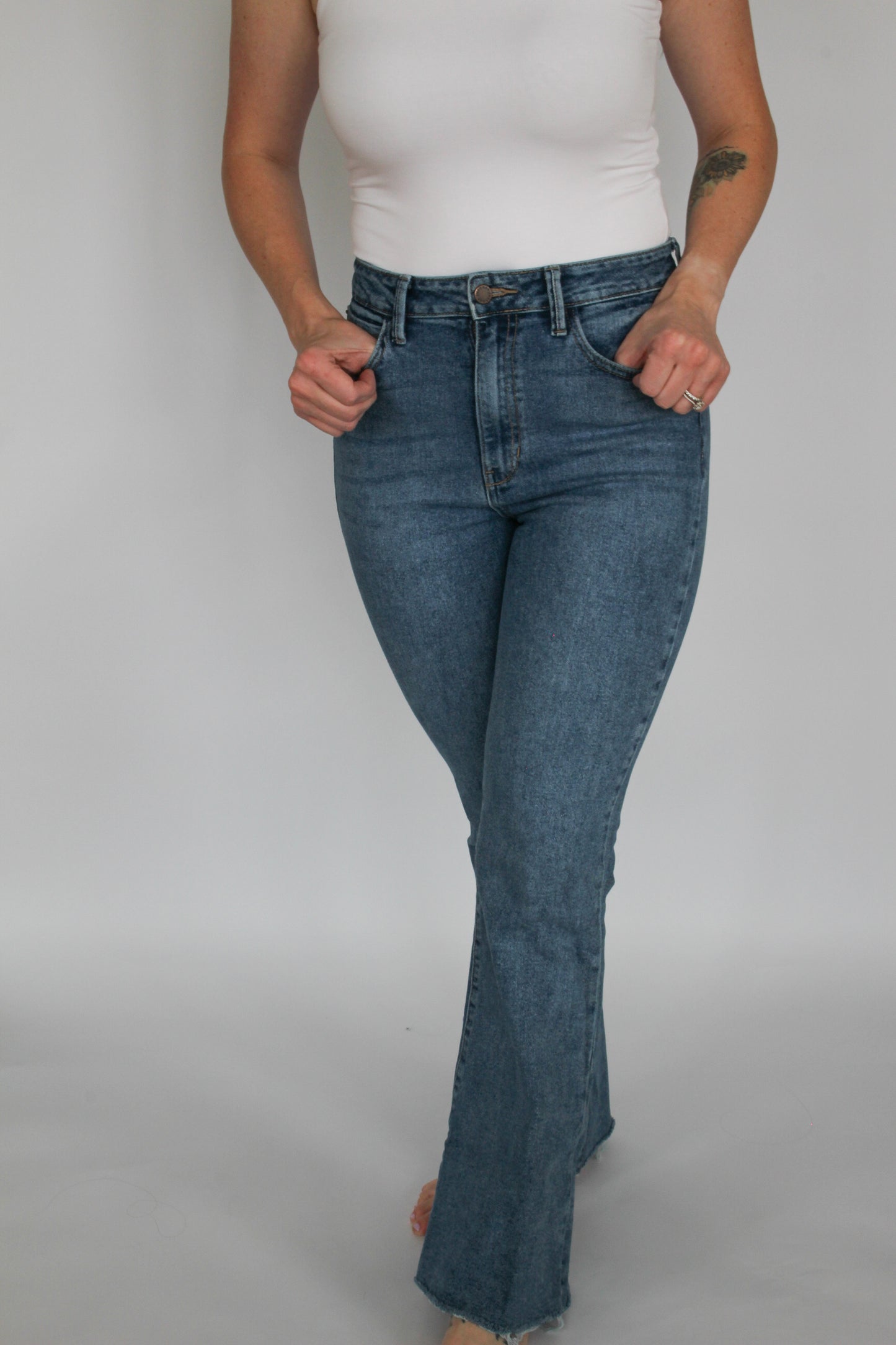 Marysol Vintage Skinny Flare