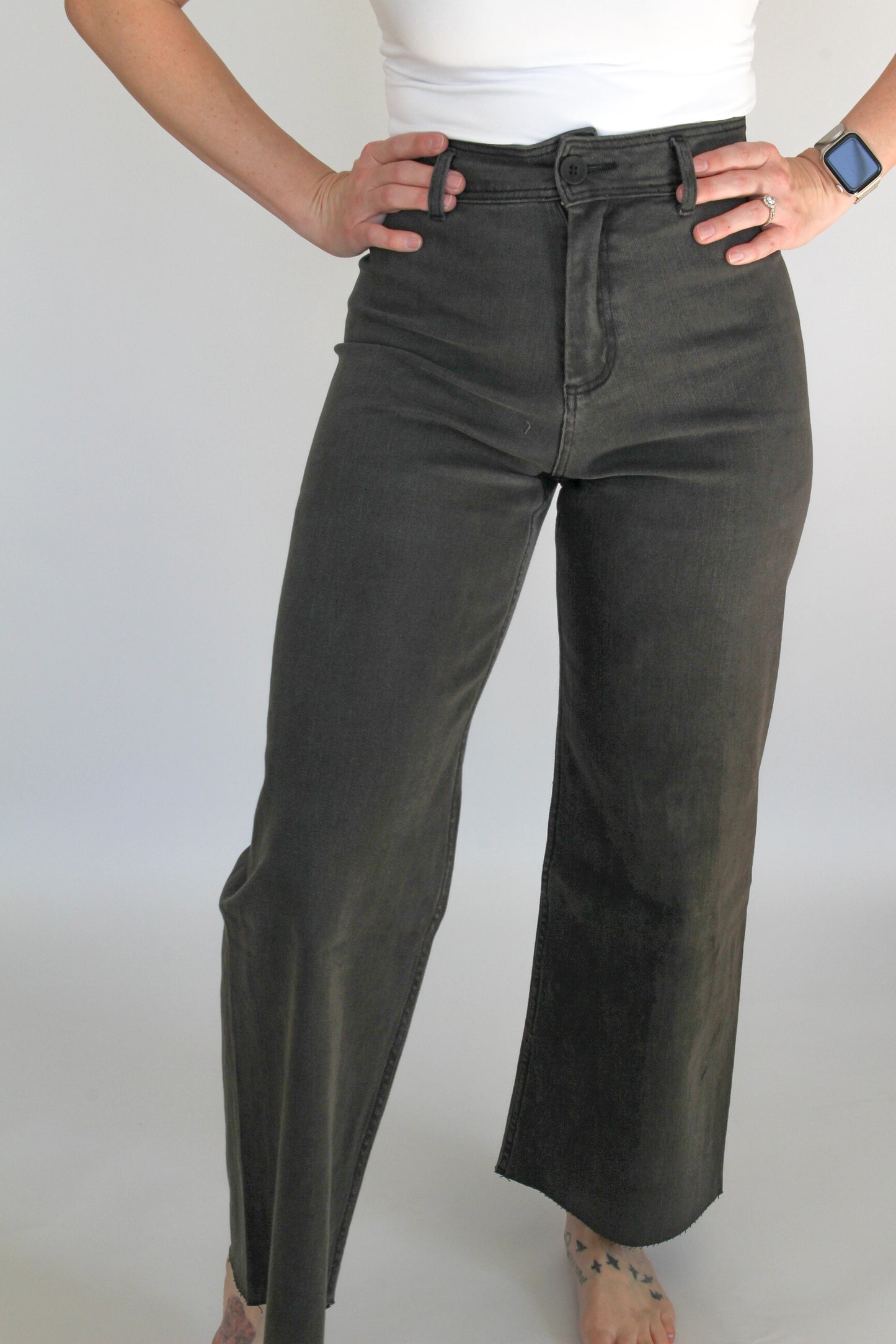 Kemmy Straight Wide Leg Pant