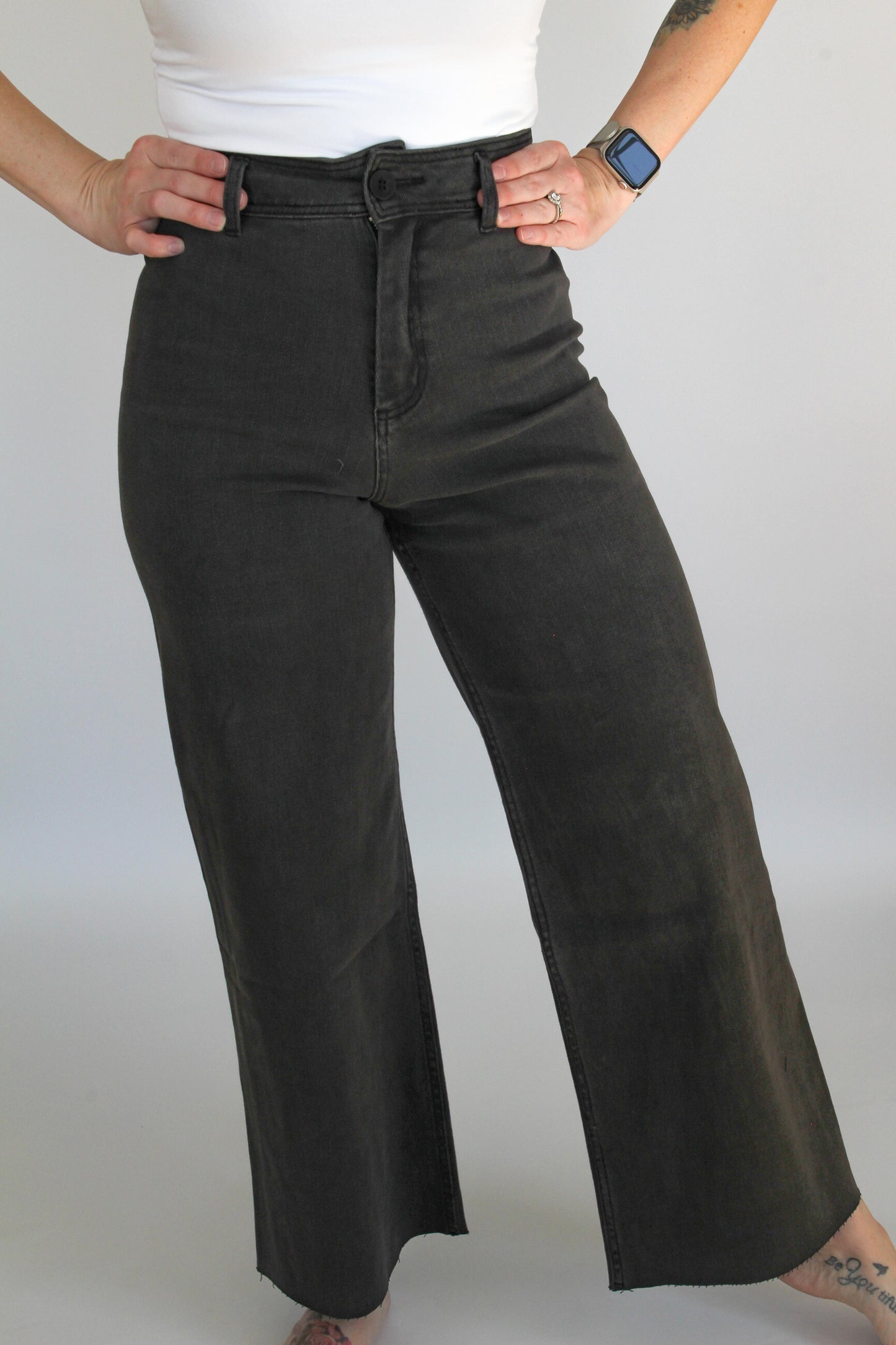 Kemmy Straight Wide Leg Pant