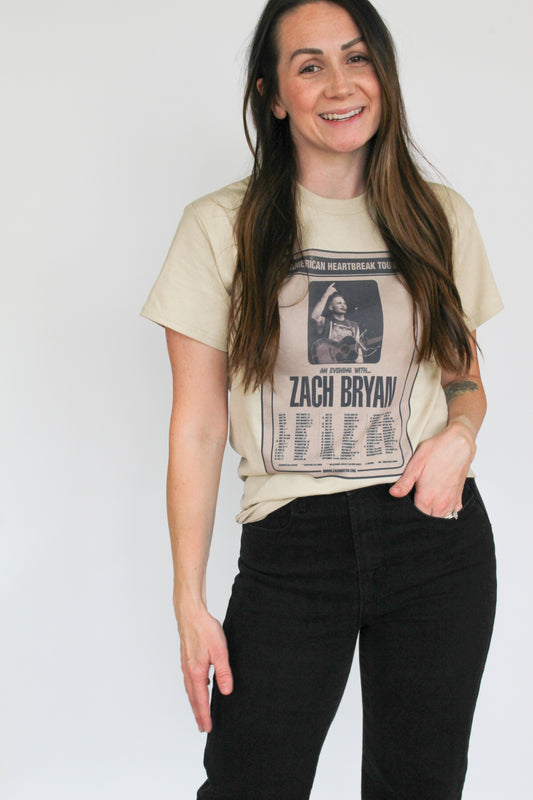 Zach Bryan Album Tee