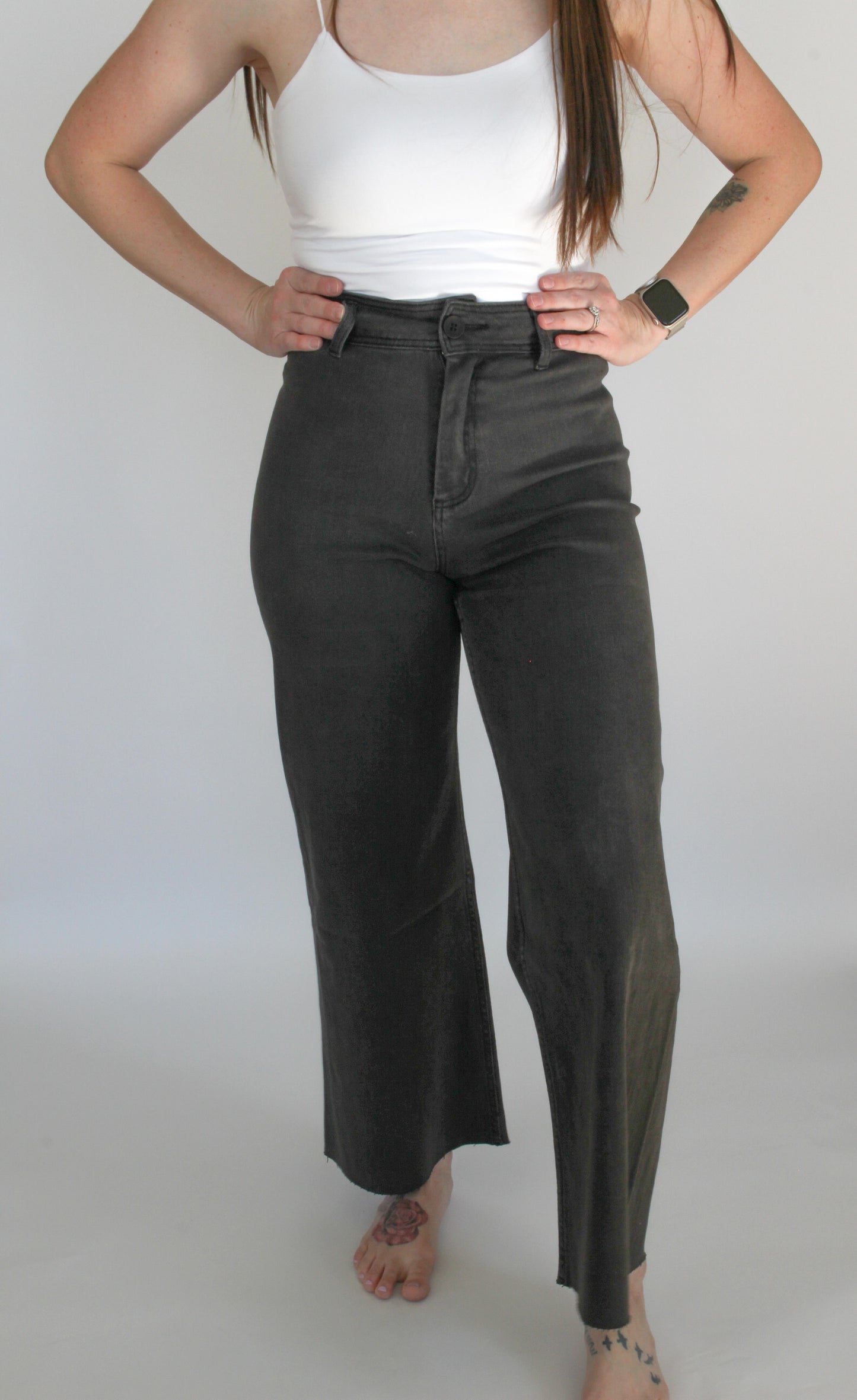 Kemmy Straight Wide Leg Pant