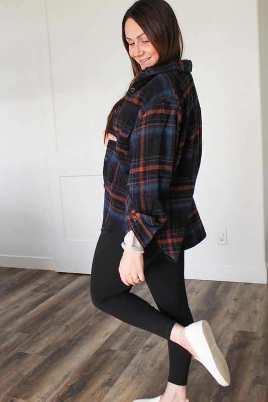 Mallory Oversized Flannel