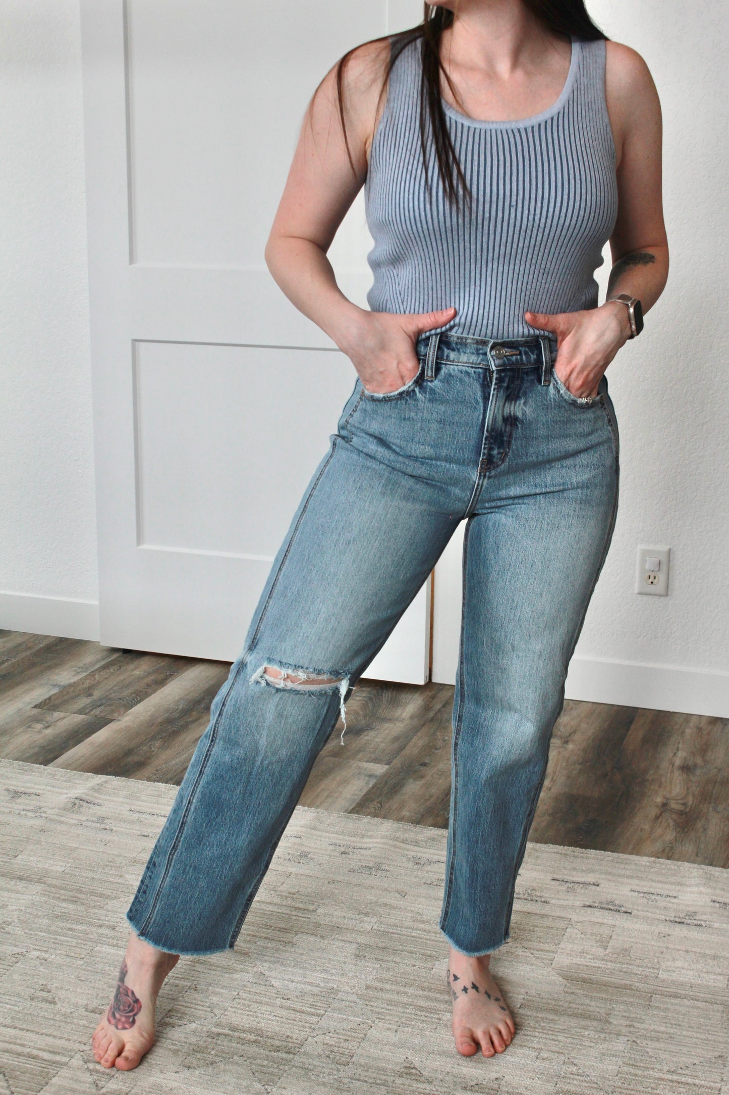 Kailey Ultra High Rise 90's Boyfriend Jeans