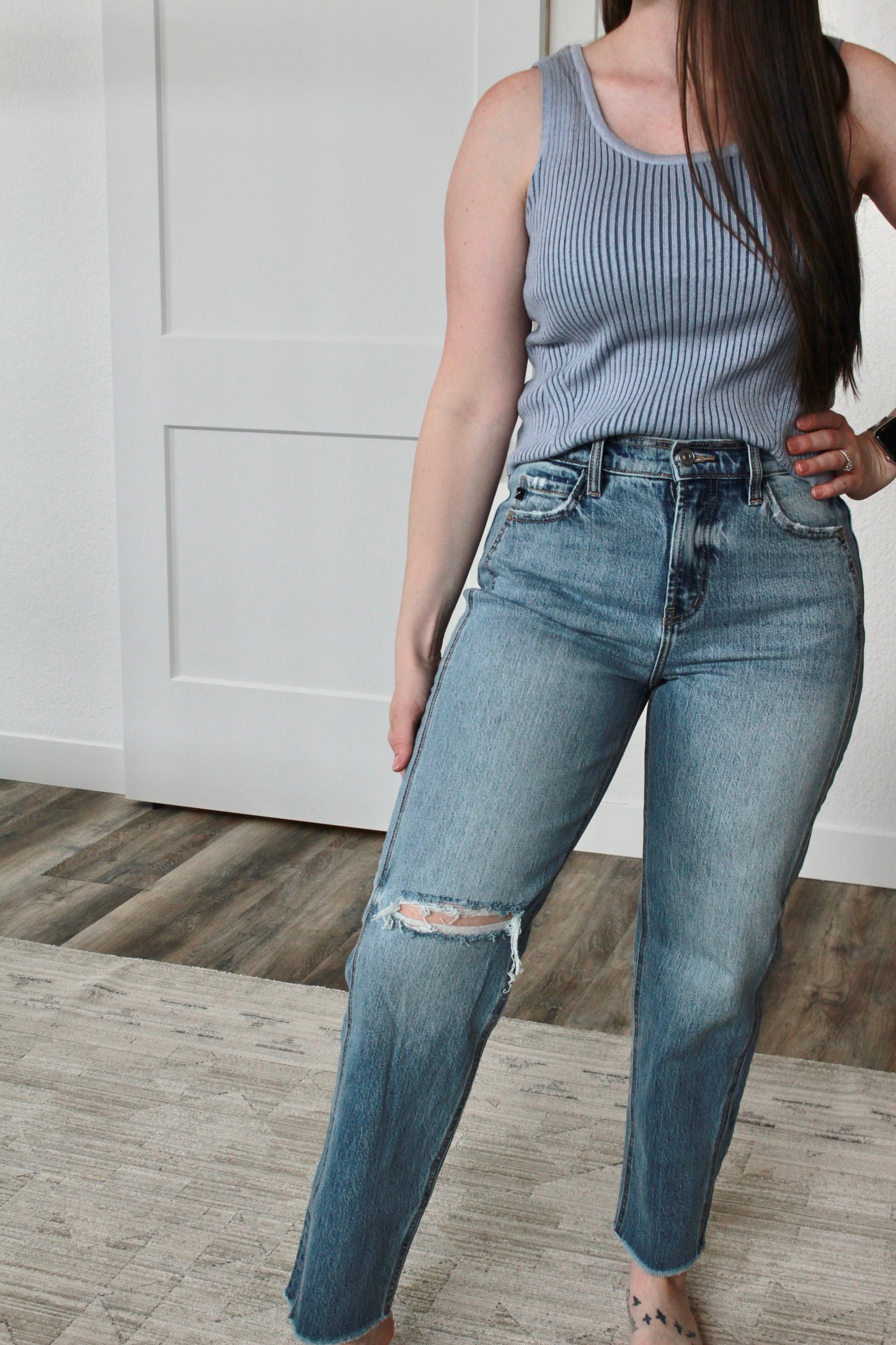 Kailey Ultra High Rise 90's Boyfriend Jeans