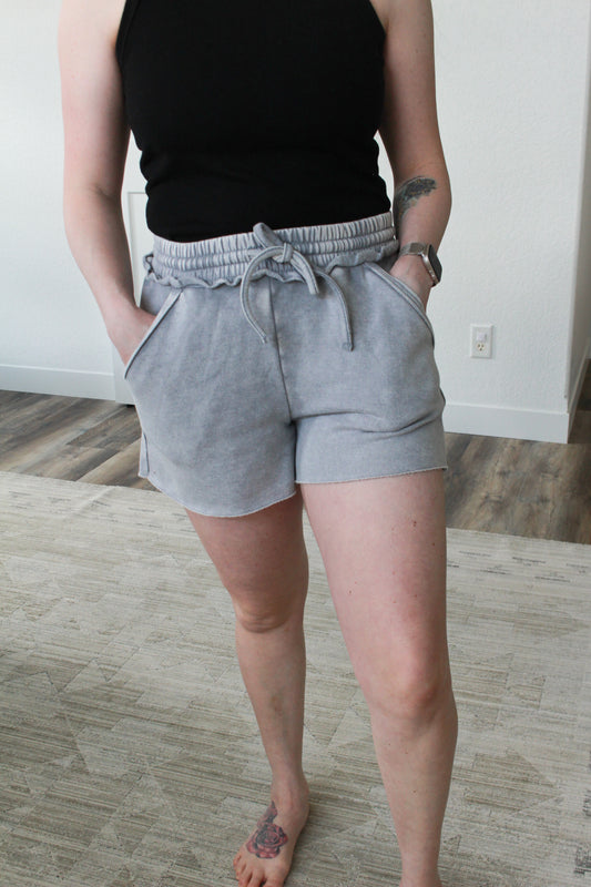 Mara Fleece Drawstring Shorts