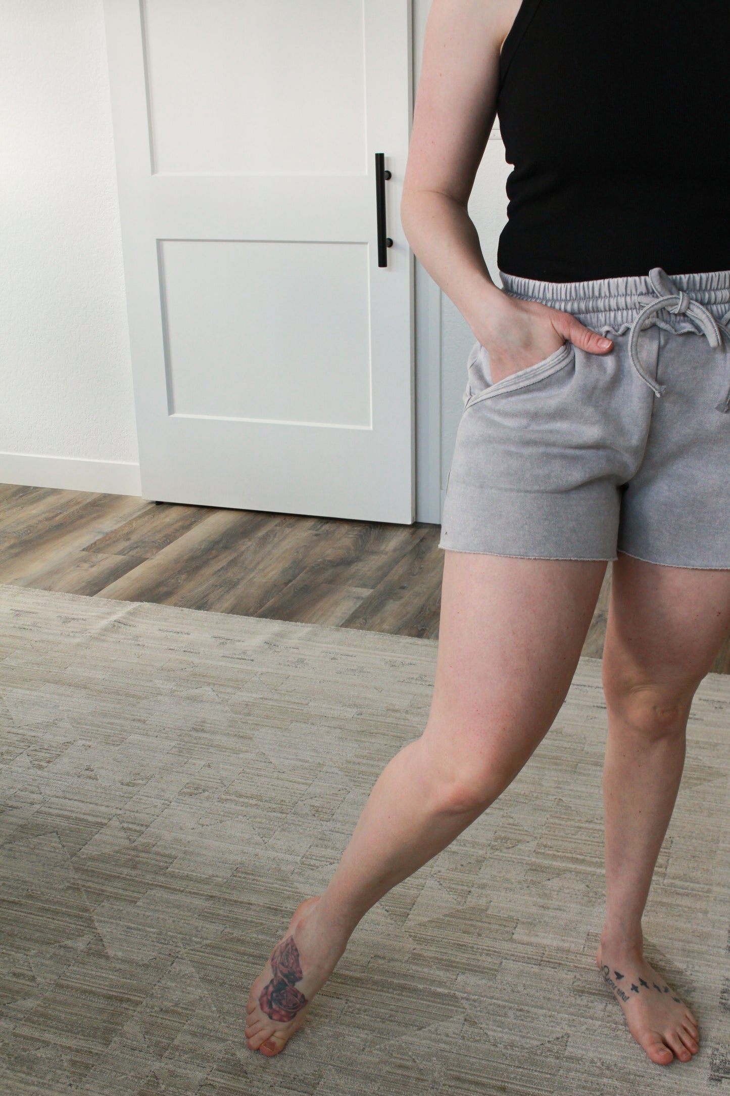 Mara Fleece Drawstring Shorts