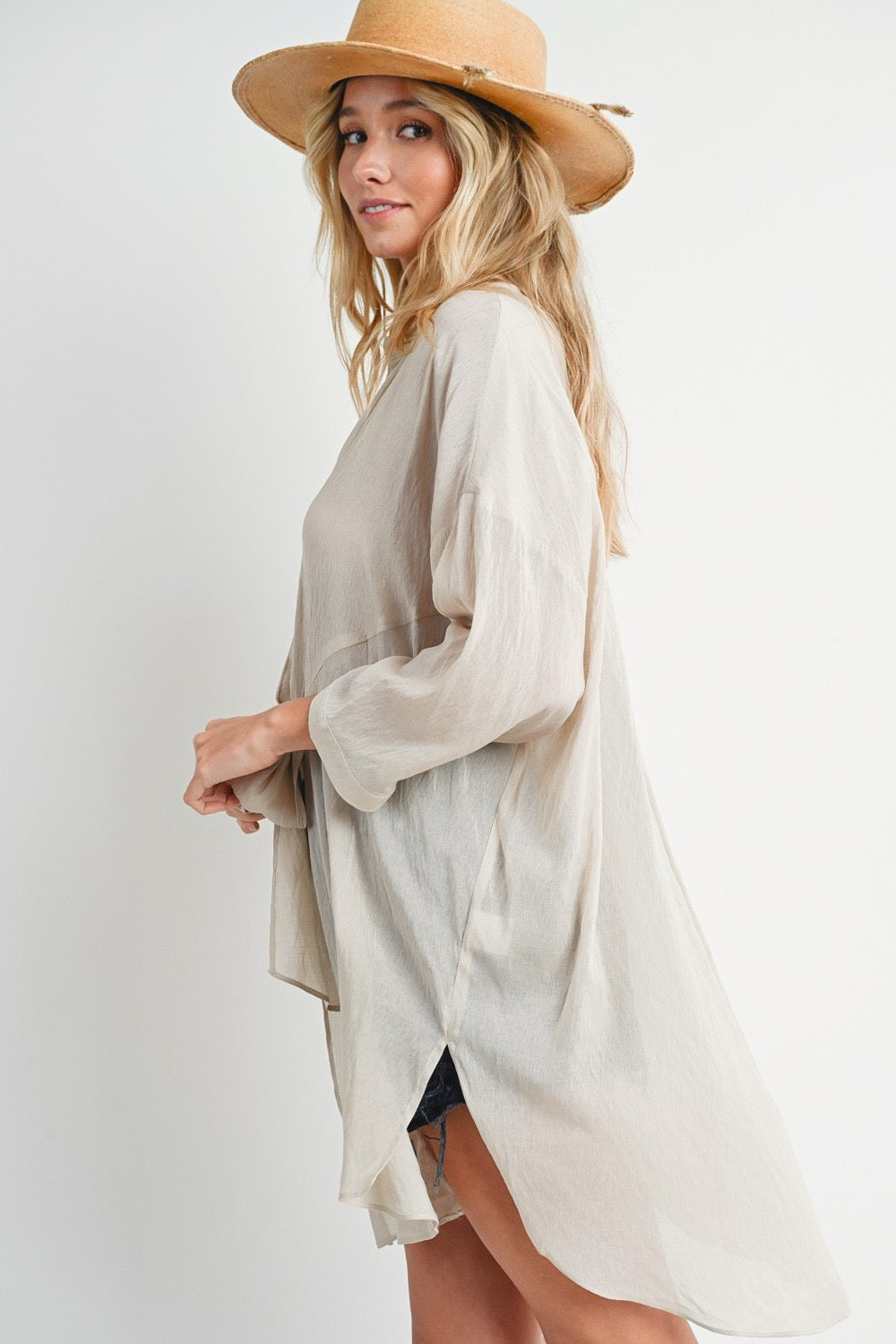 Spring Oasis Tunic Shirt