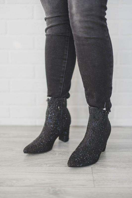 Shine Bright Rhinestone Boot