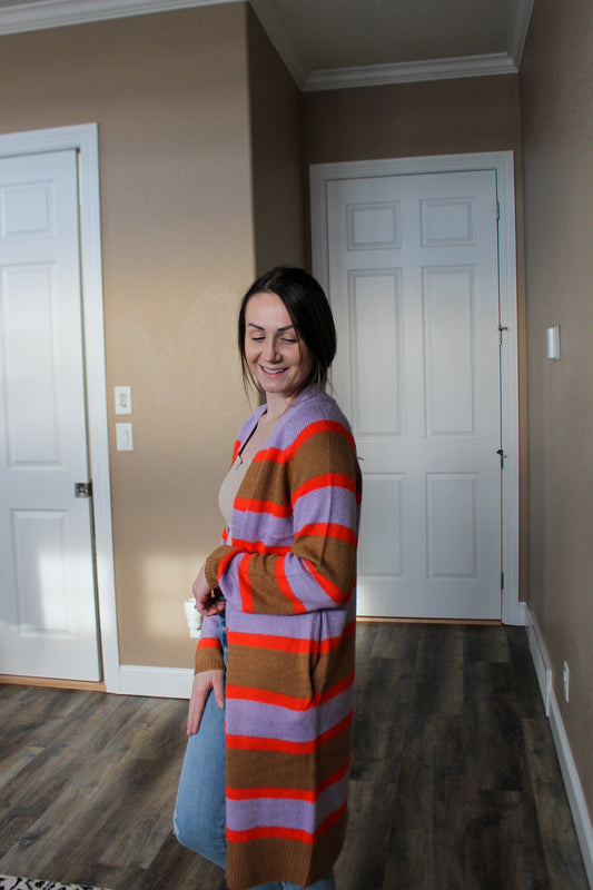 Carley Multi Color Cardigan